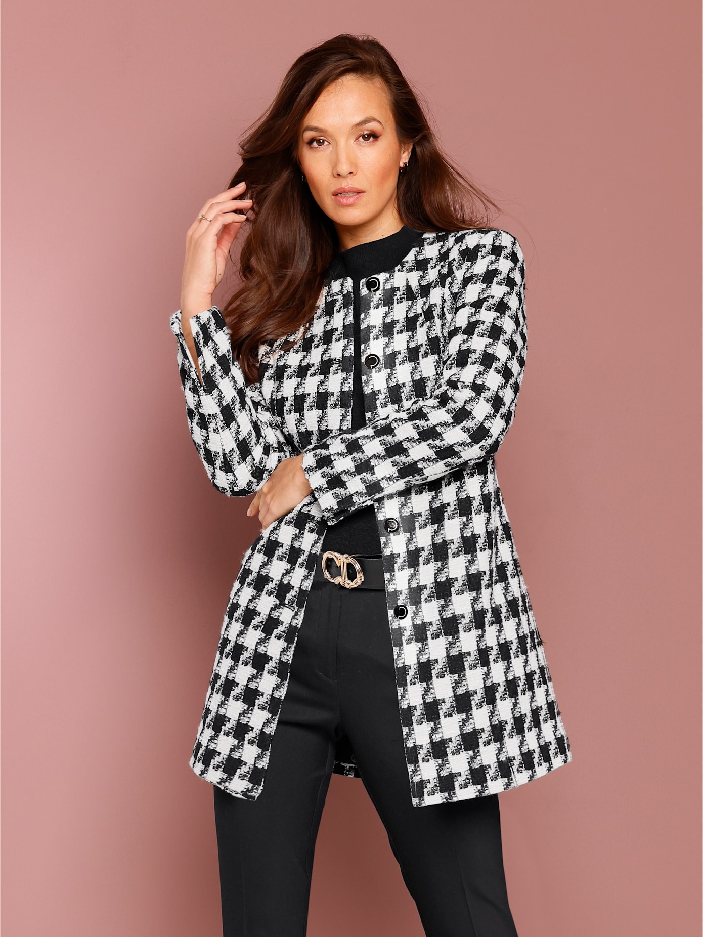 CREATION L PREMIUM Longblazer »Woll-Mix-Blazer«