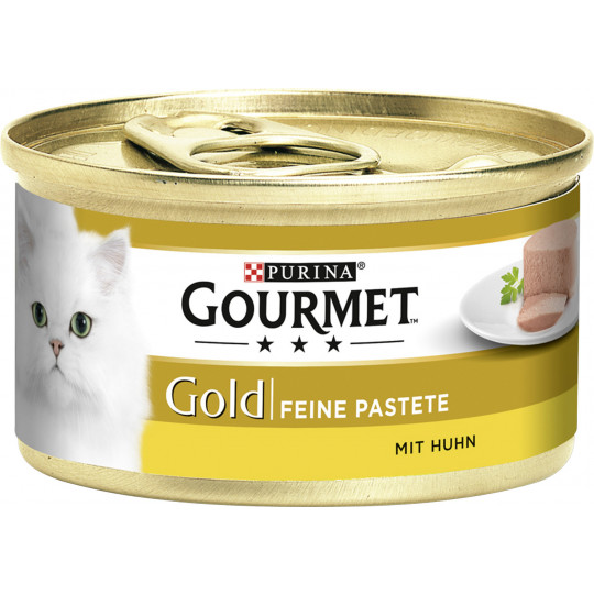 Purina Gourmet Gold Feine Pastete mit Huhn 85G