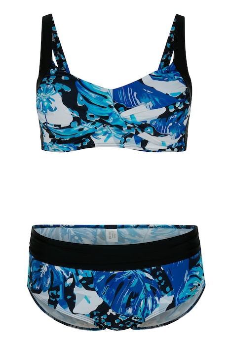 Bikini, Zweiteiler, Softschalen, drapierte Büste
