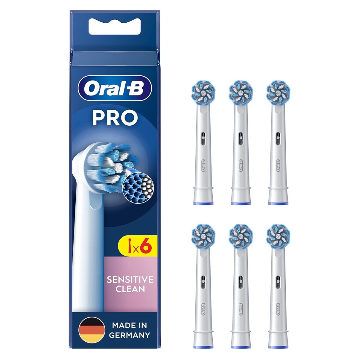 Oral-B Aufsteckbürsten Pro Sensitive Clean 6er