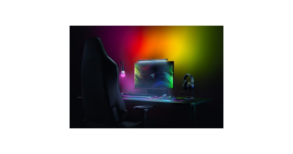 RazerAether Monitor Light Bar verlichting  (Zwart)