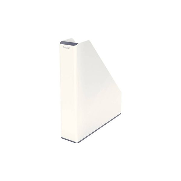 Leitz Porta-Revistas Wow Branco (31.8 X 7.3 X 27.2 cm)