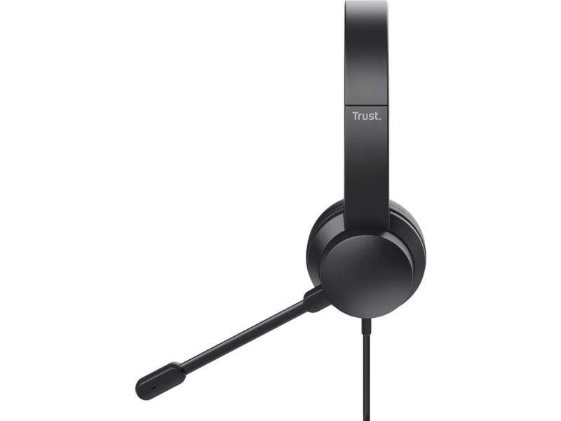 Trust Headset Ayda Leichter On-Ear-Kopfhörer mit verstellbarem Kopfbügel