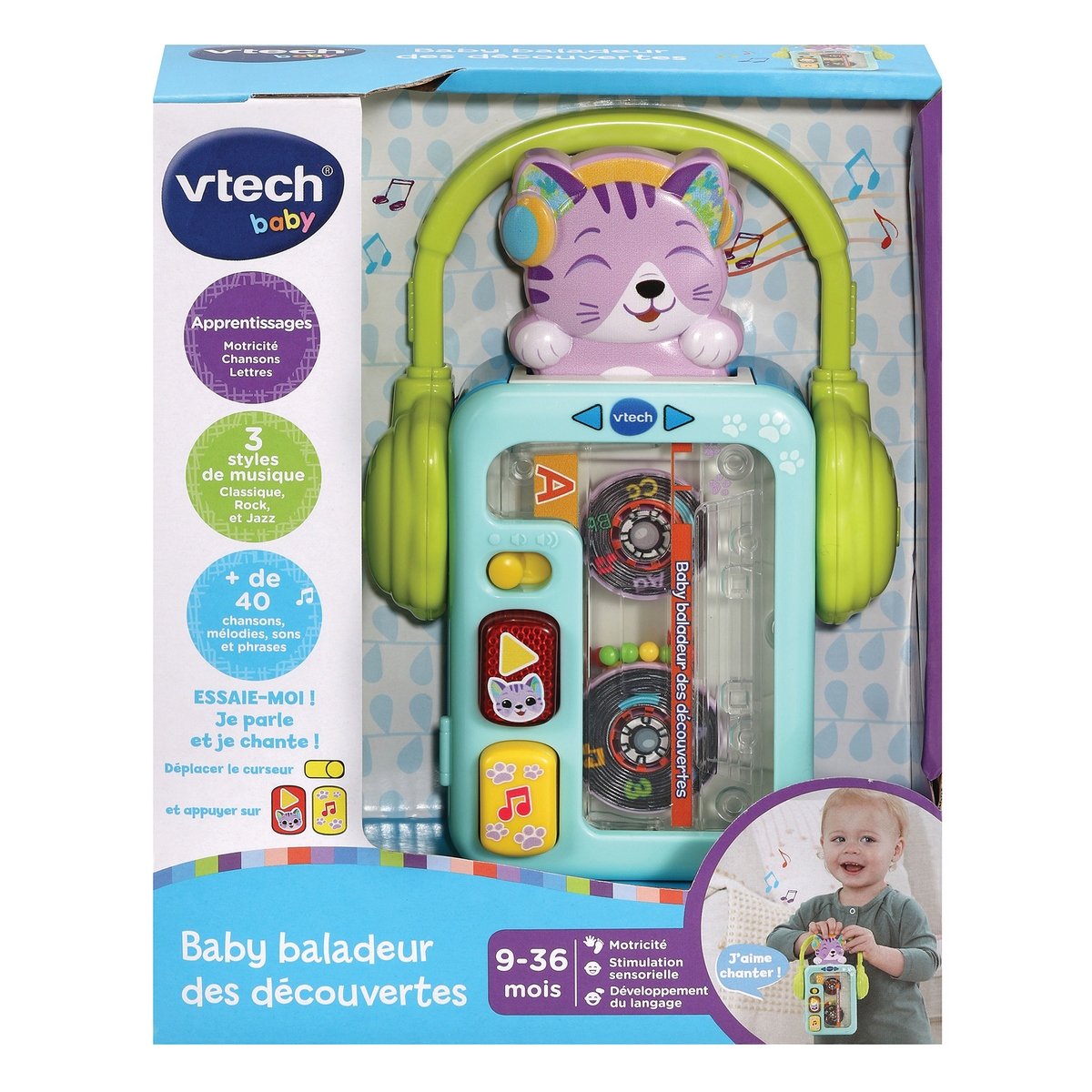 Baby Baladeur des découvertes
