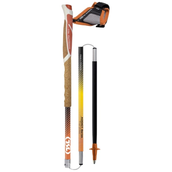Bâton trail TSL TRAIL CARBON 4 CORK CROSS SHORT