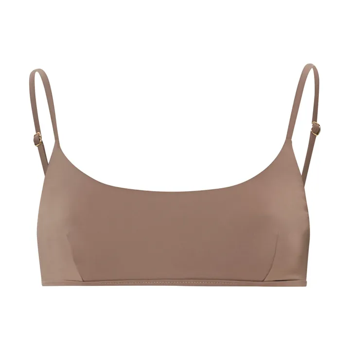 SMALLABLE BASICS Haut De Maillot De Bain Brassière | Marron glacé