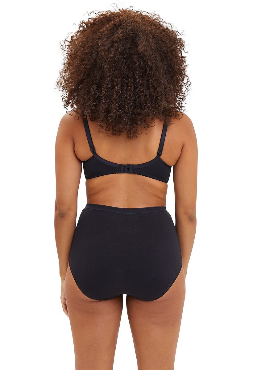 SANS COMPLEXE<br>Conjunto de 3 calcinhas de cintura alta Simplement em algodão orgânico