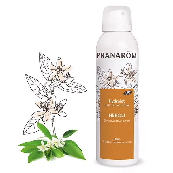 Hidrolato de Neroli Orgânico Pranarom 150ml