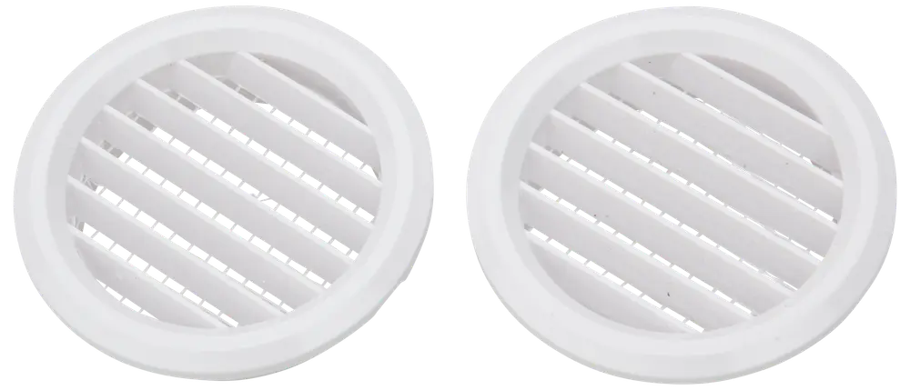 Ventilationsrist Ø47 mm 2-pak