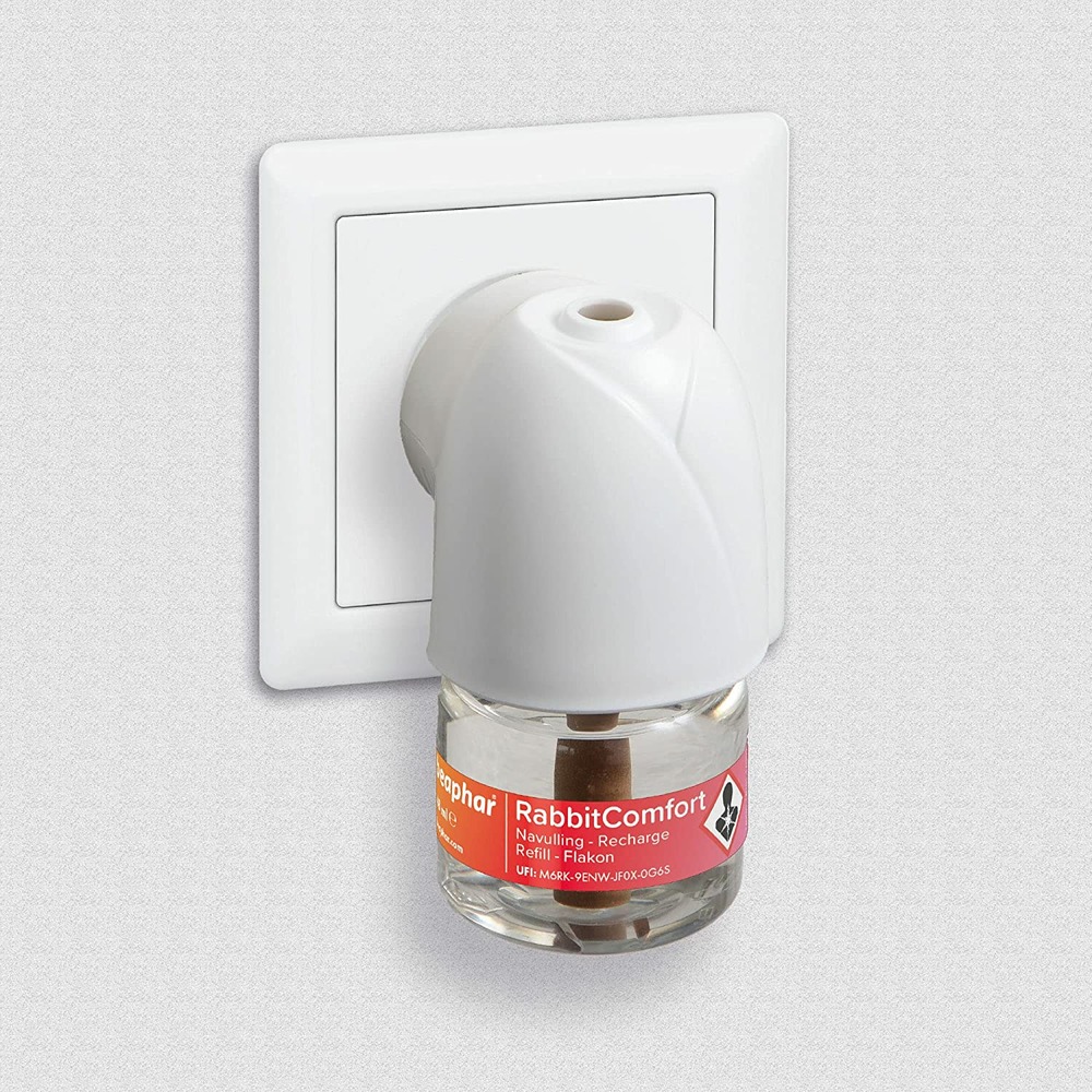 Diffuseur électrique beapahar rabbitcomfort rongeur 1 prise + 1 recharge 48 ml