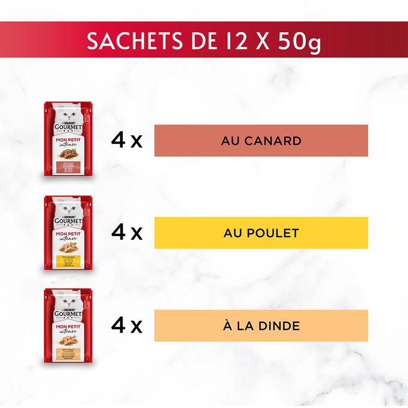 Gourmet Mon Petit 12 x 50 g