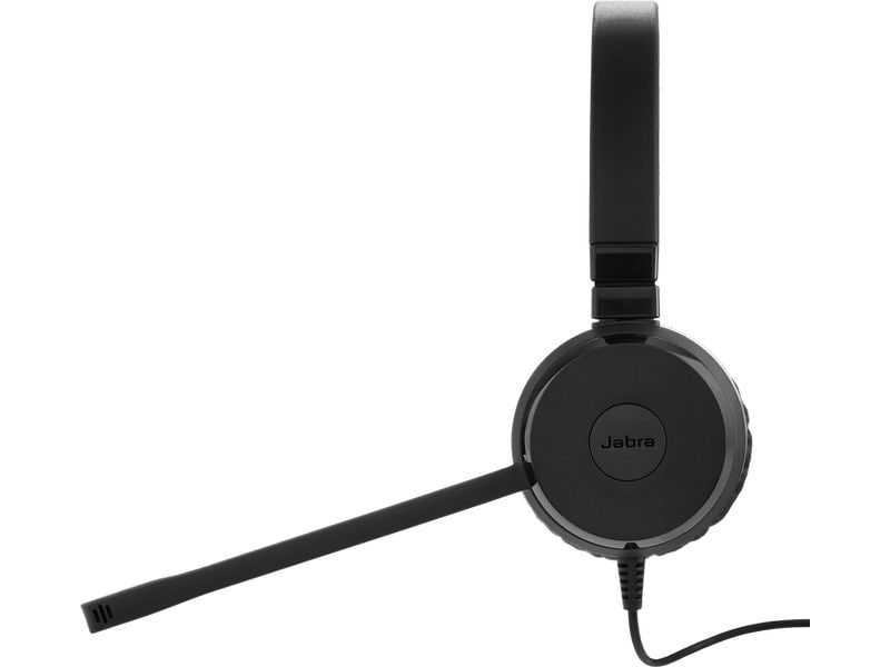 Jabra Headset Evolve 20 SE Stereo MS USB C/A Professionelles Stereo-Kabelheadset mit Anrufsteuerung