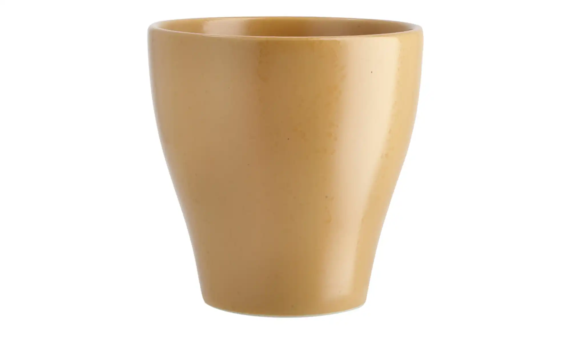Tasse mit Unterteller Cuba Ocra