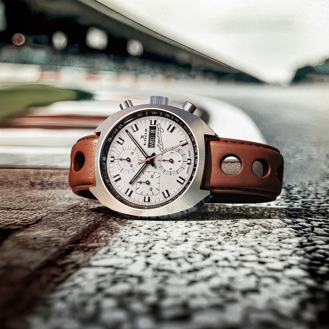 Edox Sportsman Chronograph Automatic Fangio Limited Edition