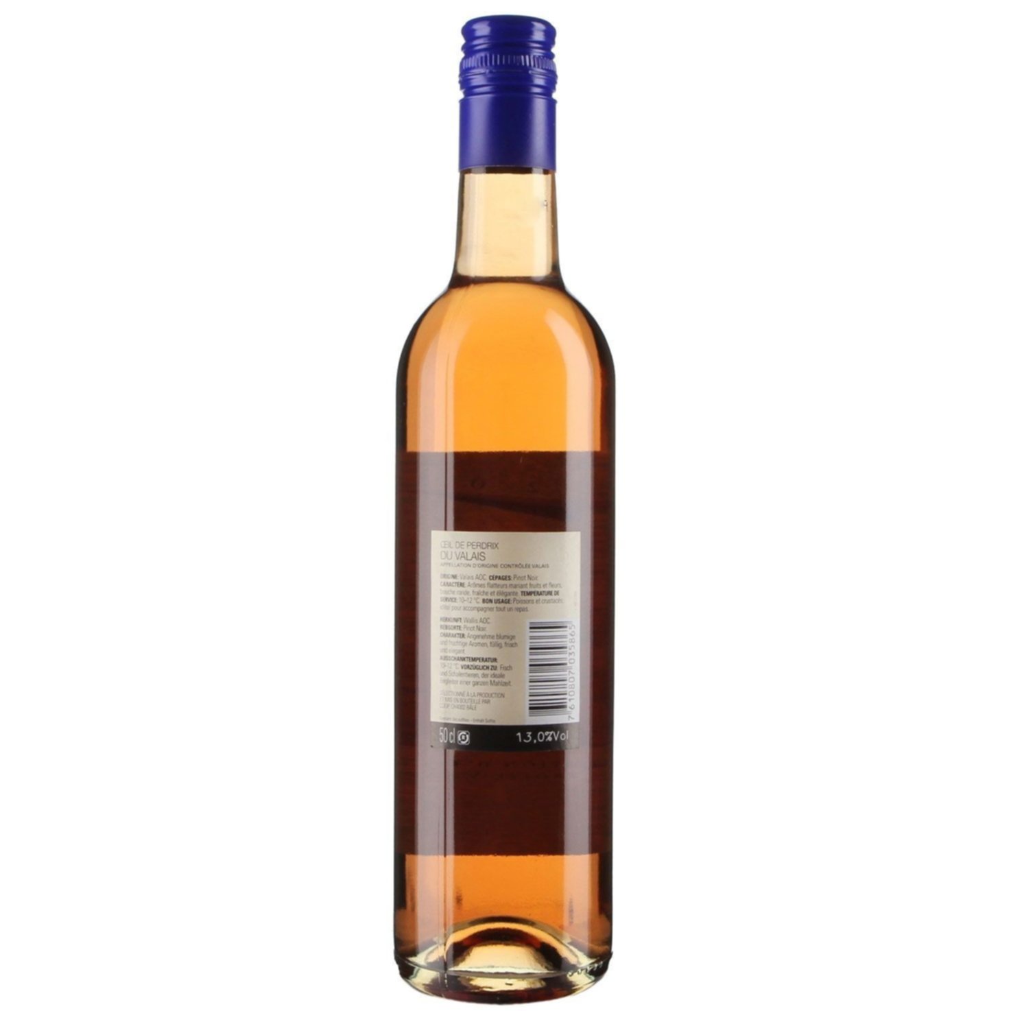 Valais AOC Oeil de Perdrix Valisiana -50cl