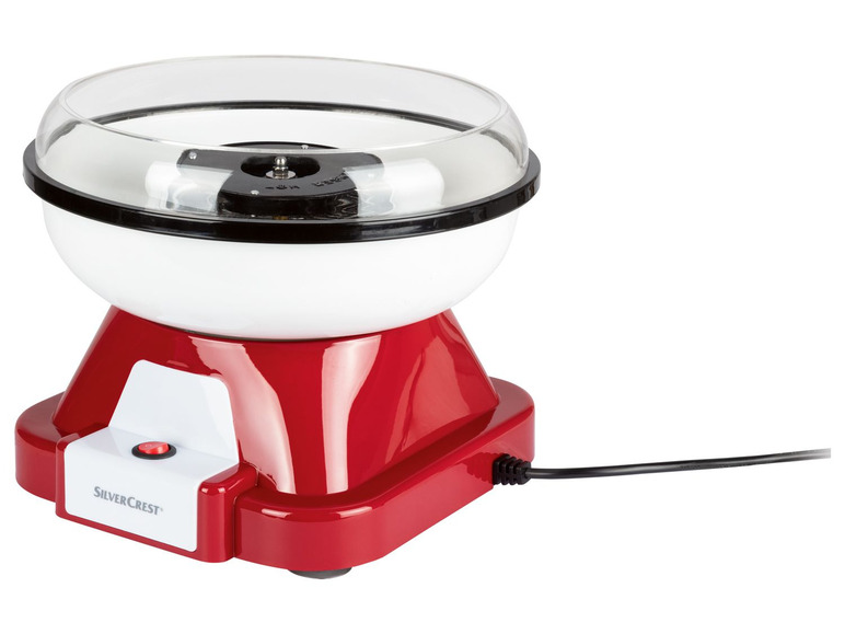SILVERCREST® suikerspinmachine, 500 watt, inclusief 10 bamboestokjes (OSCZ/OSPL/OSSK)