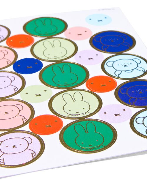 album d’autocollants Miffy 15x10 - 2x10 feuilles