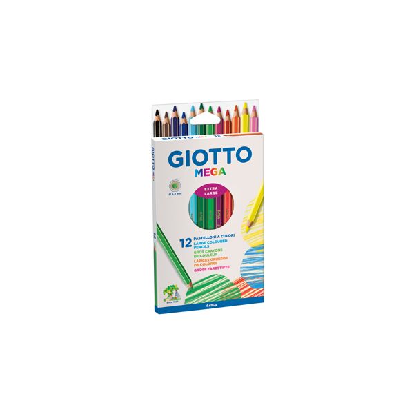 Giotto Lápis Mega 12 un. - 160225600