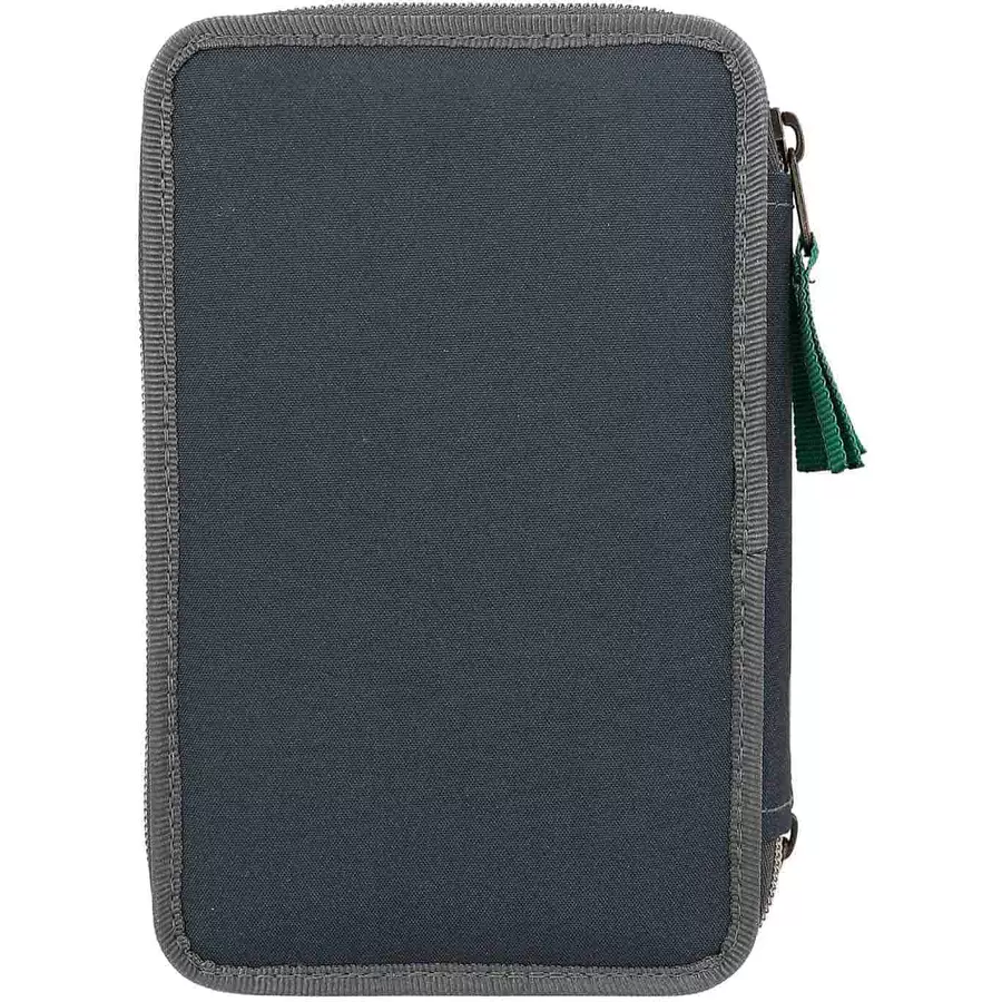 Depesche Federtasche LED grau Dino World 20 x 13 x 7 cm bunt