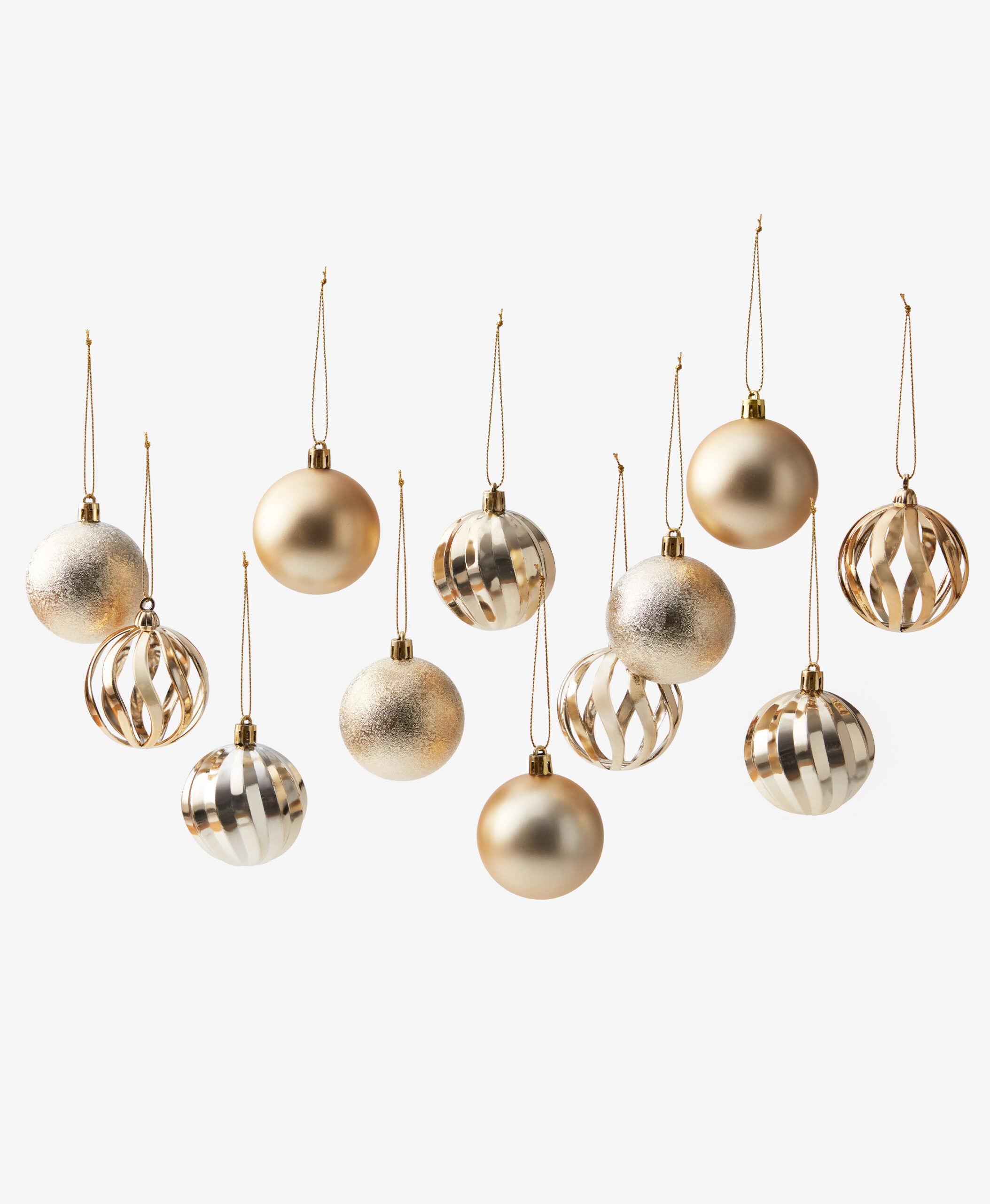 Weihnachtsbaumkugeln, 12er-Set