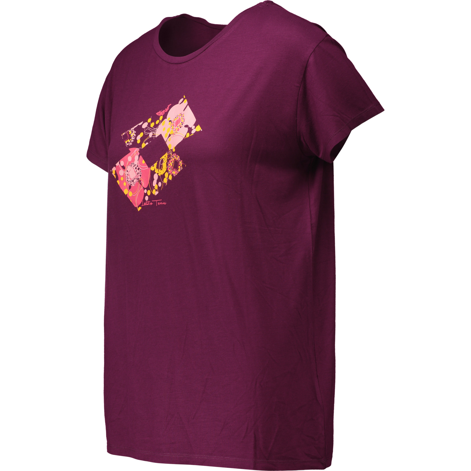 Lotto Damen-T-Shirt Flo Logo M, lila