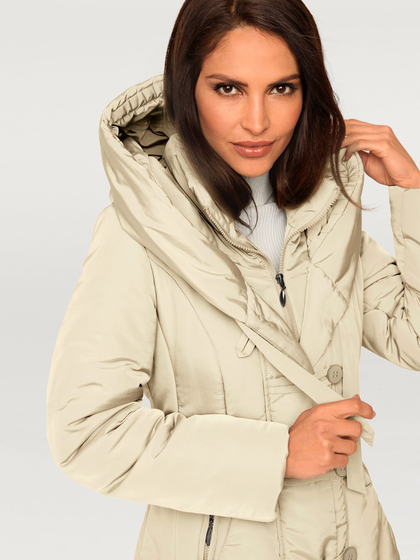 Parka veste d'extérieur facile à associer
