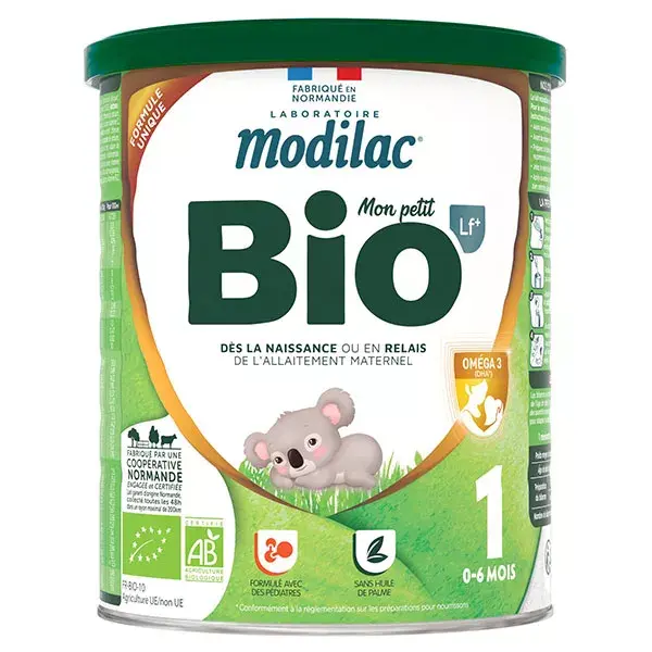 Leite Infantil Modilac Mon Petit Bio Lf+ 1ª Fase 800g
