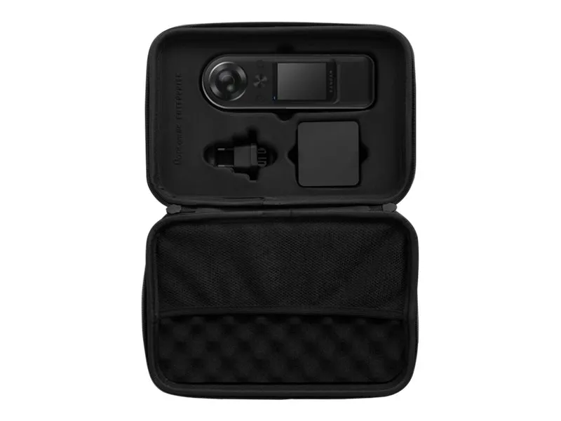Kandao QooCam 8K Enterprise - 360° action-kamera - 8K / 30 fps - 20.0 MP - flash 64 GB - Wireless LAN - sort