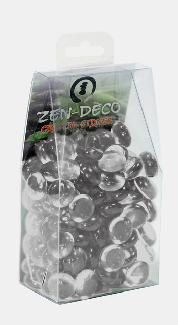 Deco crystal stones van Superfish, in 4 mooie kleuren.