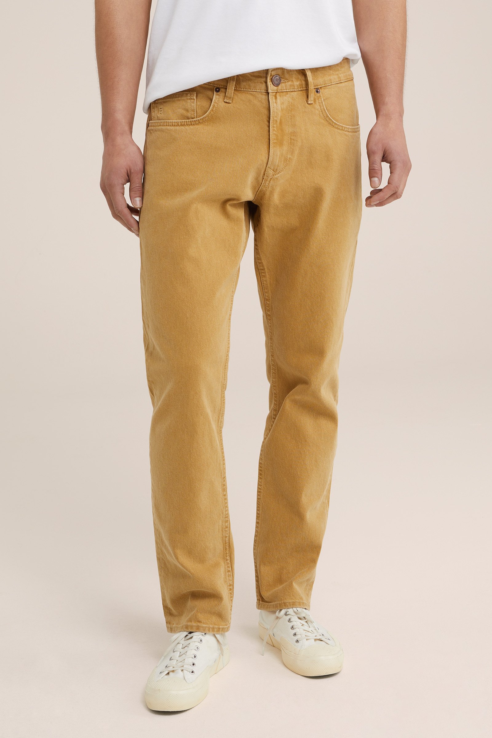 regular fit jeans met comfortstretch Blue Ridge Lichtbruin