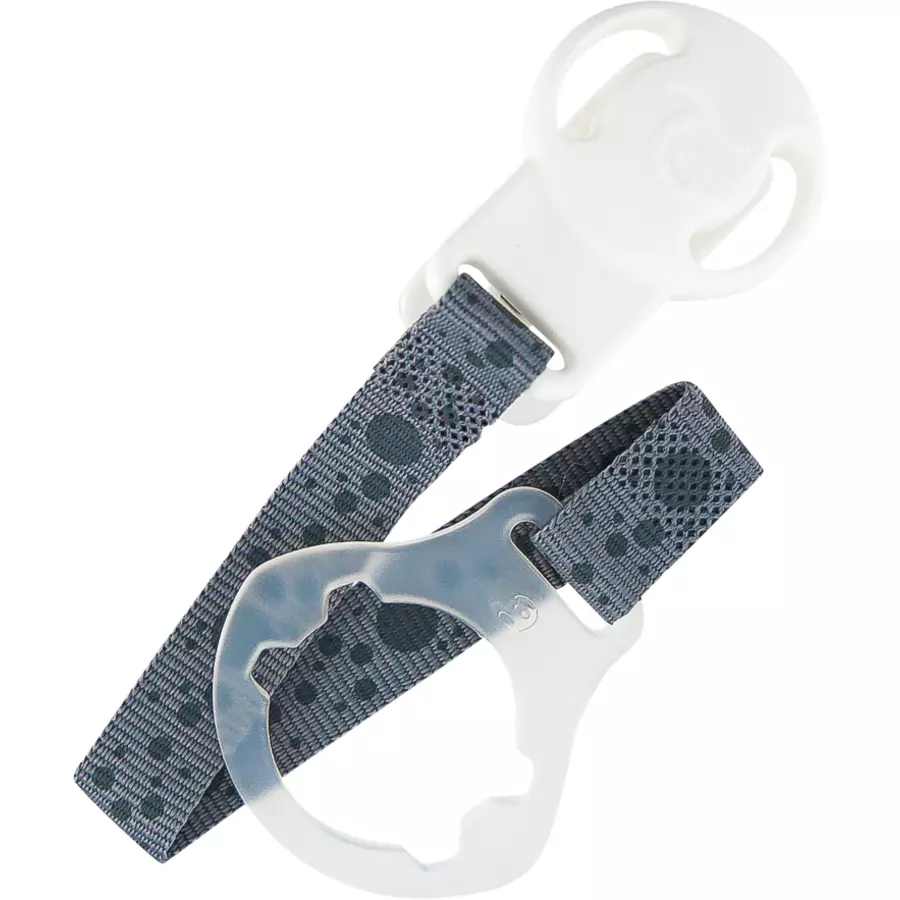 TWISTSHAKE Schnullerkette in pastell grau
