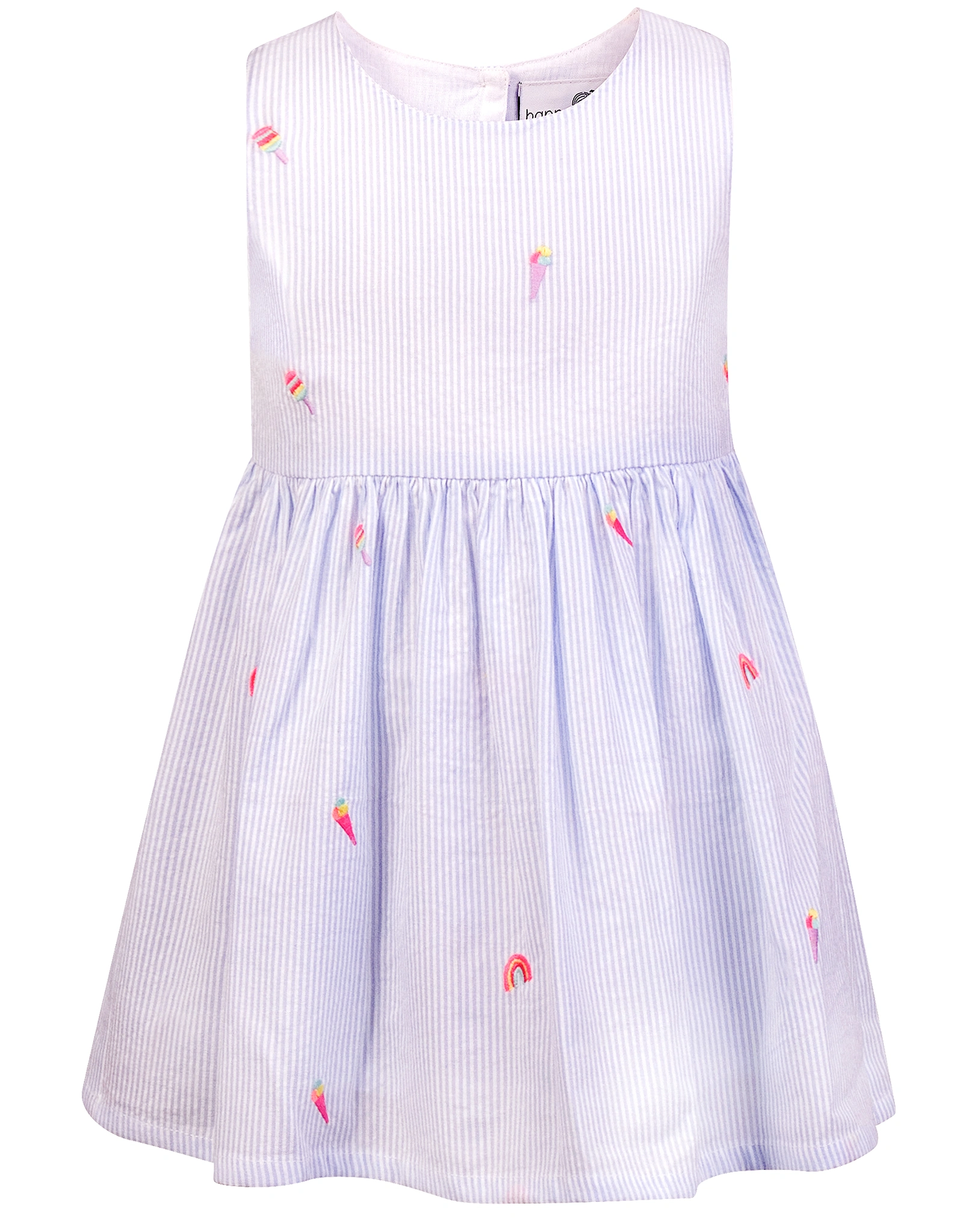 Kleid RAINBOWS & ICECREAM ärmellos in arctic blue