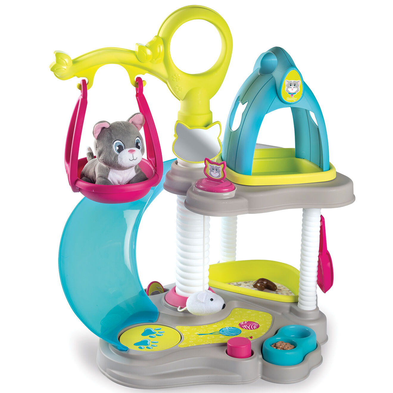 Smoby Maison des chats bleu - 31x32.1x55.2 cm