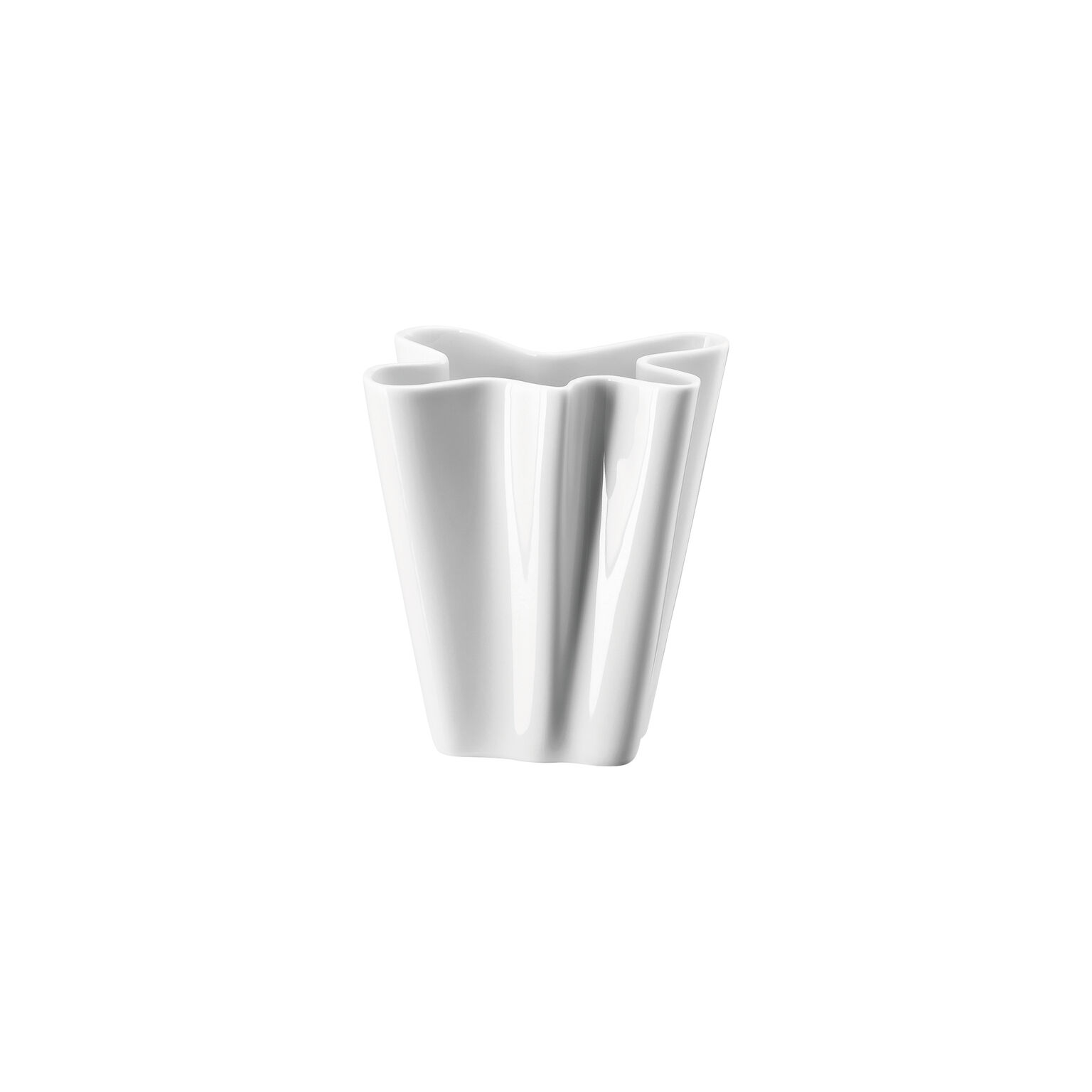 Flux Weiss Vase 14 cm