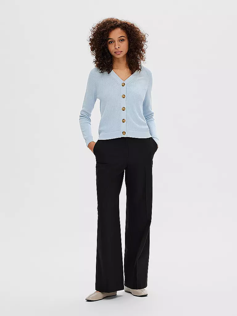 SELECTED FEMME Cardigan SLFELINNA hellblau