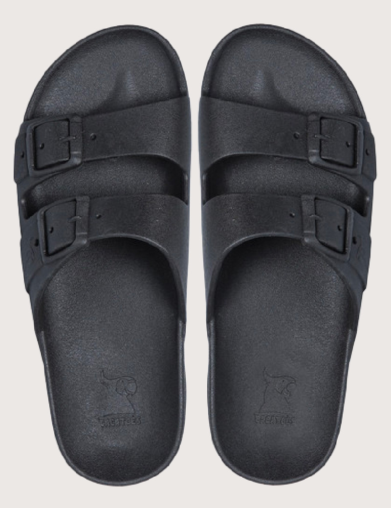 CACATOES SANDALES UNISEX RIO DE JANEIRO BLACK