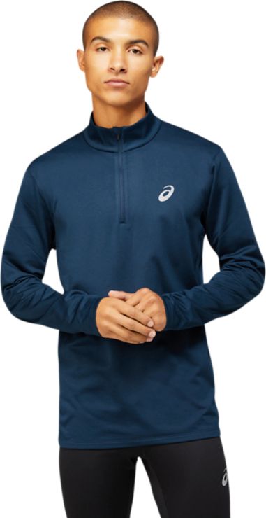 ASICSCore 1/2 Zip Winter Top - petrol