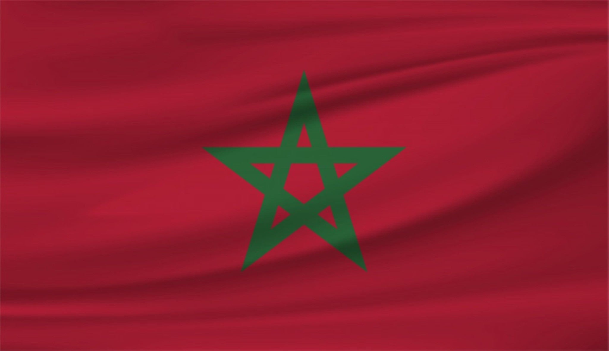 Vlag Marokko 150cm