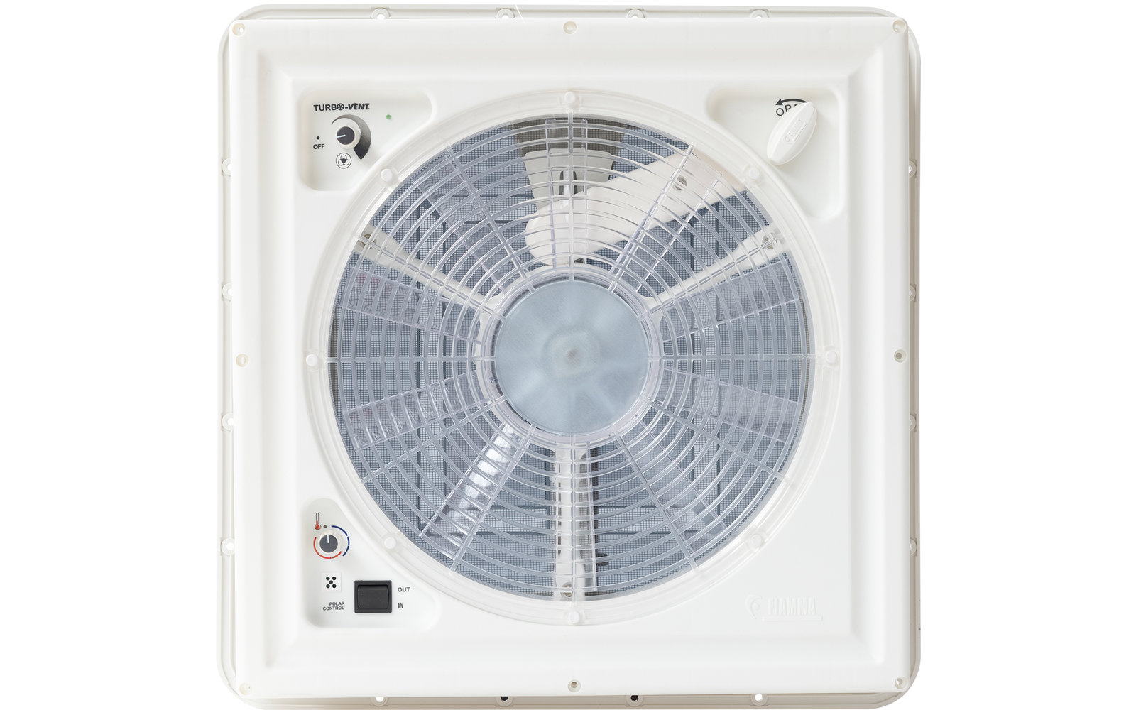 Fiamma Turbo Vent Dachhaube 40x40 Crystal