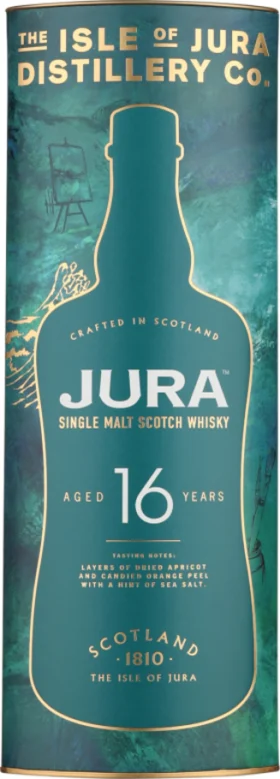 JURA 16 YEARS SINGLE MALT 70CL