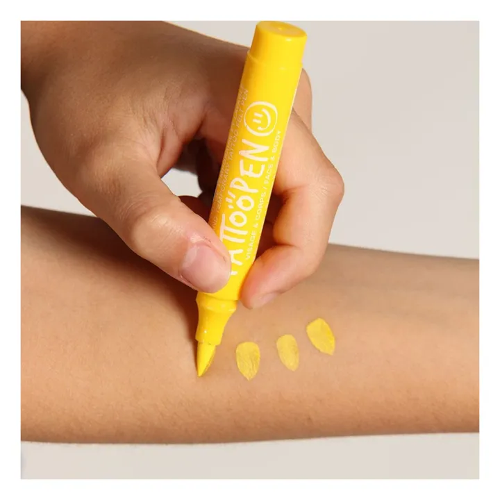 Nailmatic Kids Feutre de tatouage temporaire Tattoopen | Jaune