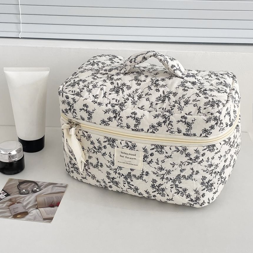 ZenlyHabit - Cartoon Paneel Stoffen Make-up Tas / Etui (Diverse Ontwerpen)
