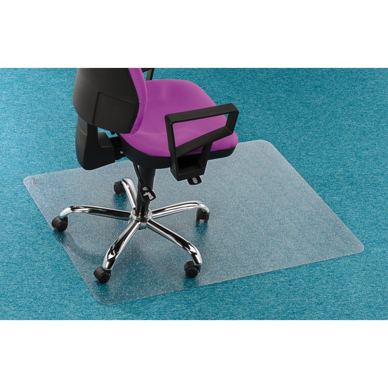 Plaque protège-sol PET pour moquette