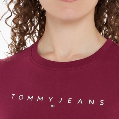 Tee-shirt à manches courtes femme Tjw Slim Linear TOMMY HILFIGER