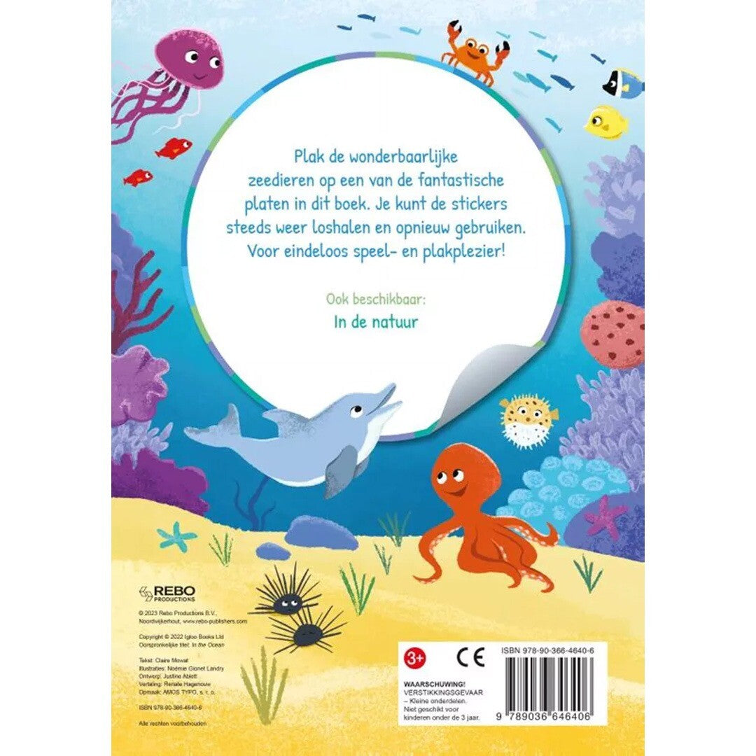 Uitgeverij rebo superstickers in de oceaan