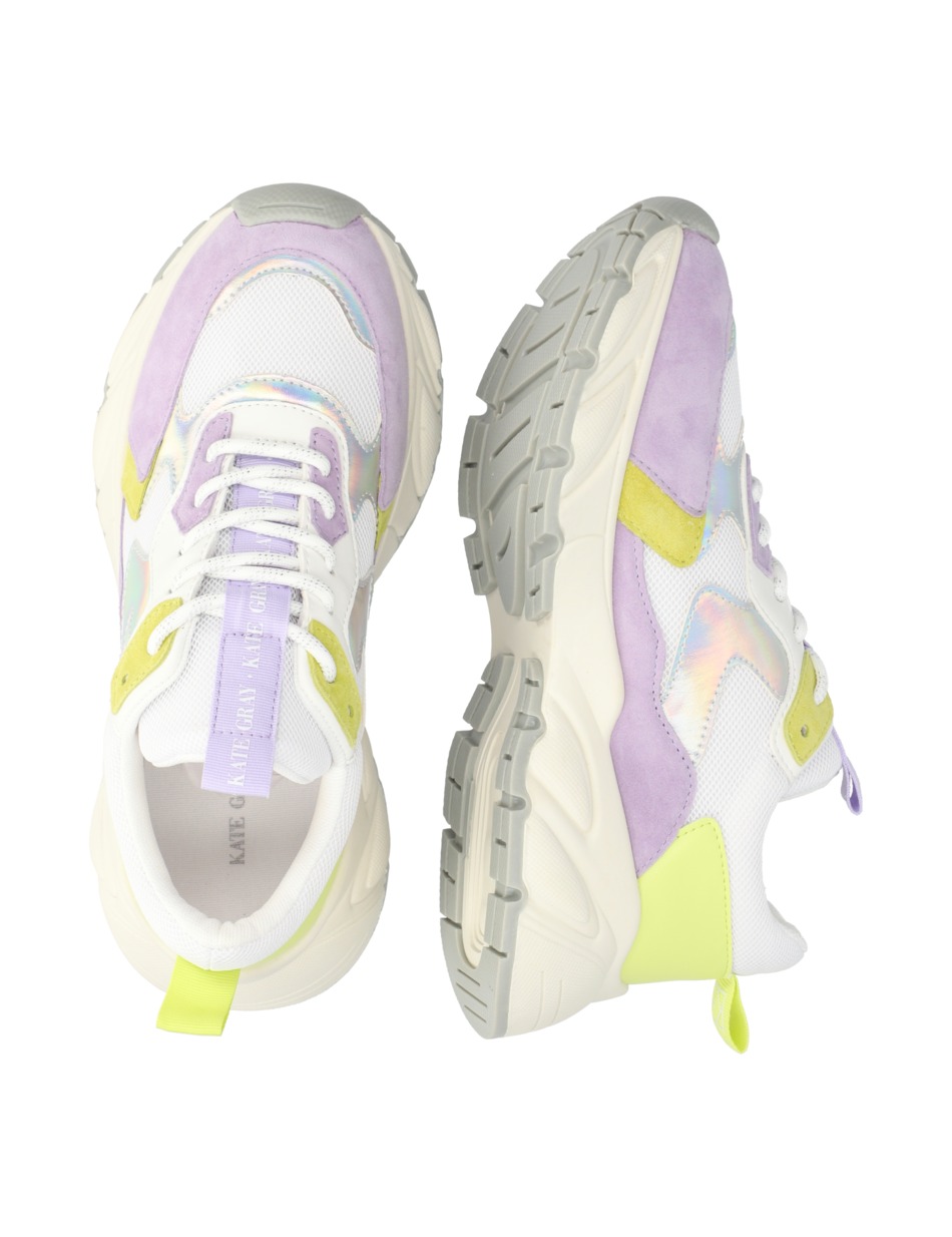 Lederkombination Sneaker