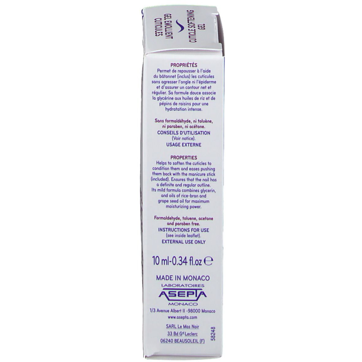 Ecrinal® Erweichendes Gel für die Nagelhaut