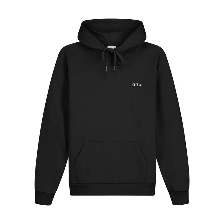 Arte Antwerp Hoodie All Sleeve Runners Embroidery | Noir