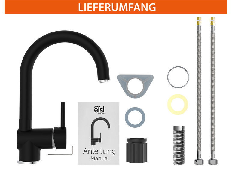 Keukenkraan Futura C, met cold-start functie