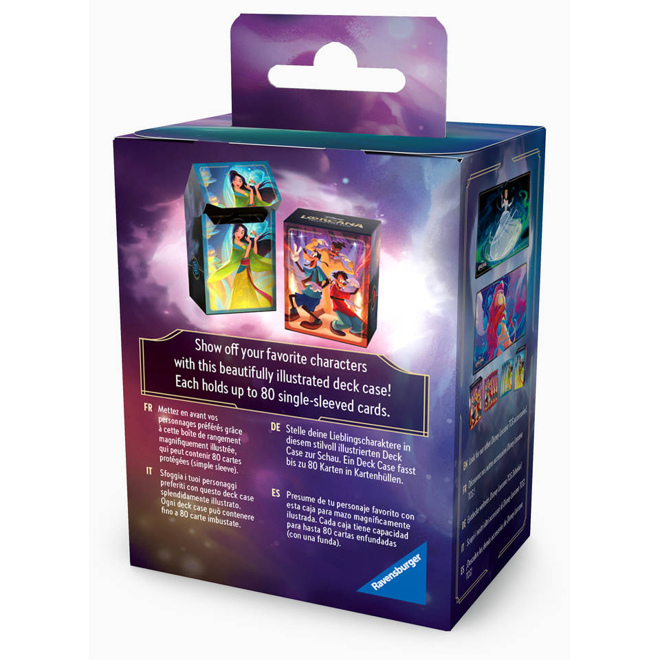 Disney Lorcana TCG Fabled Mulan deck box